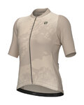 ALÉ Kolesarski dres s kratkimi rokavi - KRAKATOA OFF ROAD - GRAVEL - slonovina