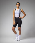ALÉ Kolesarske kratke hlače z naramnicami - SPEEDFONDO LIGHT R-EV1 - črna
