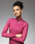 ALÉ Kolesarski dres z dolgimi rokavi zimski - PR-E FOLLOW ME 2.0 LADY - rožnata