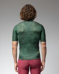 ALÉ Kolesarski dres s kratkimi rokavi - PRAGMA DEEP - zelena
