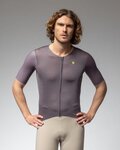 ALÉ Kolesarski dres s kratkimi rokavi - EARTHY STYLE 2.0 PR-E - vijolična