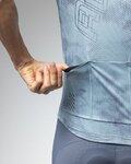 ALÉ Kolesarski dres s kratkimi rokavi - FOLLOW ME 2.0 PR-E - svetlo modra
