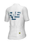 ALÉ Kolesarski dres s kratkimi rokavi - SAUVAGE 2.0 PR-E - bela