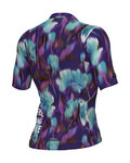 ALÉ Kolesarski dres s kratkimi rokavi - JARDIN 2.0 PR-E - vijolična/modra