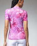 ALÉ Kolesarski dres s kratkimi rokavi - PRAGMA LINFA - rožnata