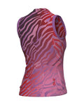 ALÉ Kolesarski dres brez rokavov - PRAGMA SURFACE PR-E - rožnata/rdeča