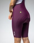 ALÉ Kolesarske kratke hlače z naramnicami - R-EV1 GO - bordo