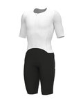 ALÉ Kolesarski kombinezon - TRIATHLON EAGLE TRI - bela/črna