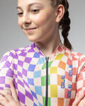 ALÉ Kolesarski dres s kratkimi rokavi - MULTIVERSO 2.0 KID - večbarvno