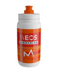 ELITE Kolesarska steklenica za vodo - FLY INEOS GRENADIER 550 ML 2026 - bela/oranžna