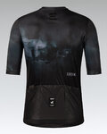 GOBIK Kolesarski dres s kratkimi rokavi - STARK - črna