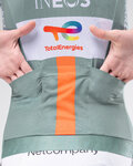 GOBIK Kolesarski dres s kratkimi rokavi - ODYSSEY NETCOMPANY INEOS 26 - zelena/oranžna