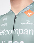 GOBIK Kolesarski dres s kratkimi rokavi - ODYSSEY NETCOMPANY INEOS 26 - zelena/oranžna