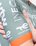 GOBIK Kolesarski dres s kratkimi rokavi - ODYSSEY NETCOMPANY INEOS 26 - zelena/oranžna