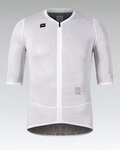 GOBIK Kolesarski dres s kratkimi rokavi - CARRERA 3.0 - bela