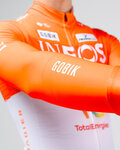 GOBIK Kolesarski dres z dolgimi rokavi poletni - HYDER INEOS GRENADIERS 26 - bela/oranžna