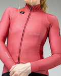 GOBIK Kolesarski dres z dolgimi rokavi zimski - HYDER WOMEN - rožnata