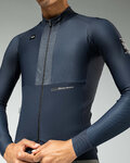GOBIK Kolesarski dres z dolgimi rokavi zimski - HYDER BLEND - modra