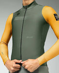 GOBIK Kolesarski dres z dolgimi rokavi zimski - SUPERHYDER - rumena/zelena