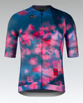 GOBIK Kolesarski dres s kratkimi rokavi - CX PRO 4.0 - modra/rožnata