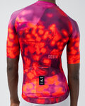 GOBIK Kolesarski dres s kratkimi rokavi - CX SOLID - rdeča/bordo/rožnata