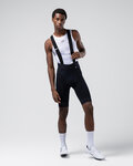 GOBIK Kolesarske kratke hlače z naramnicami - ABSOLUTE 7.0 - črna