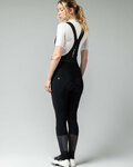 GOBIK Kolesarske dolge hlače z naramnicami - LIMITED 6.0 WOMEN - črna