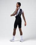GOBIK Kolesarske kratke hlače z naramnicami - ABSOLUTE  7.0 COMPACT - črna