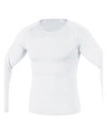 GORE Kolesarska  majica z dolgimi rokavi - BASE LAYER - bela