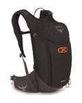OSPREY nahrbtnik - SISKIN 12L - črna
