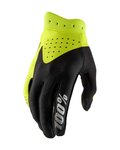 100% SPEEDLAB Kolesarske  rokavice z dolgimi prsti - ITRACK - črna/rumena