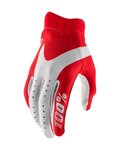 100% SPEEDLAB Kolesarske  rokavice z dolgimi prsti - ITRACK - rdeča/bela