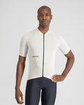 SPORTFUL Kolesarski dres s kratkimi rokavi - CLASSIC - bela