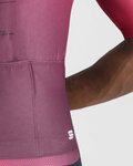 SPORTFUL Kolesarski dres s kratkimi rokavi - LIGHT - vijolična/bordo