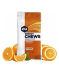 GU Kolesarska  prehrana - ENERGY CHEWS 60 g ORANGE