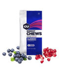 GU Kolesarska  prehrana - ENERGY CHEWS 60 g BLUEBERRY POMEGRANATE