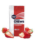 GU Kolesarska  prehrana - ENERGY CHEWS 60 g STRAWBERRY