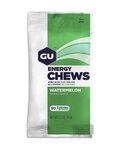 GU Kolesarska  prehrana - ENERGY CHEWS 60 G WATERMELON