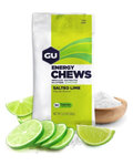 GU Kolesarska  prehrana - ENERGY CHEWS 60 g SALTED LIME
