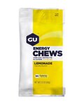 GU Kolesarska  prehrana - ENERGY CHEWS 60 G LEMONADE