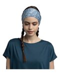 BUFF Kolesarski trak za lase - COOLNET UV WIDE - modra