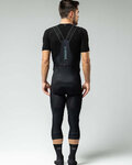 GOBIK Kolesarske klasične nogavice - WINTER MERINO - črna