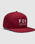 FOX Kolesarska kapa - NON STOP TECH SNAPBACK - bordo
