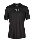 FOX Kolesarski dres s kratkimi rokavi - RANGER MOTH - črna