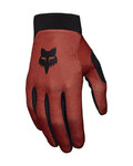 FOX Kolesarske  rokavice z dolgimi prsti - RANGER - rdeča