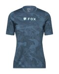 FOX Kolesarski dres s kratkimi rokavi - W RANGER - modra