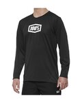 100% SPEEDLAB Kolesarski dres z dolgimi rokavi poletni - RIDECAMP - črna