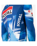 CASTELLI Kolesarski dres z dolgimi rokavi zimski - PRO THERMAL QUICK STEP 2025 - modra/rdeča