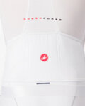 CASTELLI Kolesarski dres s kratkimi rokavi - AERO RACE 8S - bela