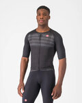 CASTELLI Kolesarski dres s kratkimi rokavi - AERO RACE 8S - črna